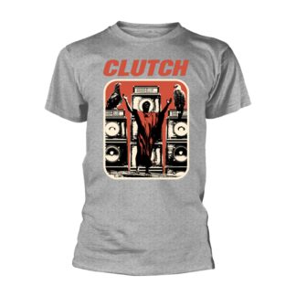 Clutch - Messiah T-shirt Grey