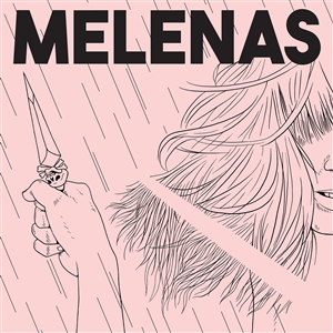 Melenas ‎– Melenas LP Clear Red Splatter Vinyl