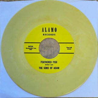 The Sons Of Adam ‎– Feathered Fish 7'' Yellow Vinyl