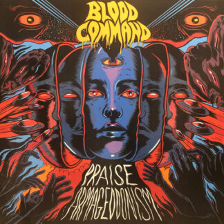 Blood Command ‎– Praise Armageddonism LP Magenta Vinyl