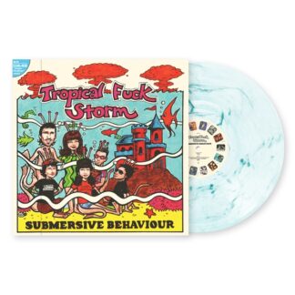Tropical Fuck Storm – Submersive Behaviour LP Blue Aqua / Clear Swirl Vinyl