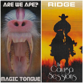 Are We Ape? / Ridge – Magic Tongue / The Cayuga Sessions Red Black Splatter Vinyl
