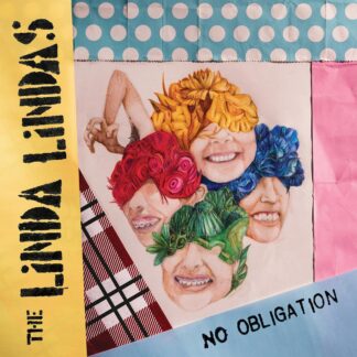 The Linda Lindas - No Obligation LP Green White Galaxy Vinyl