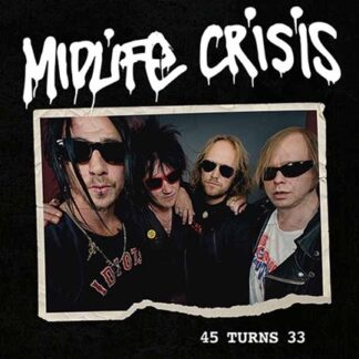 Midlife Crisis ‎– 45 Turns 33 LP Multicolour Splatter Vinyl