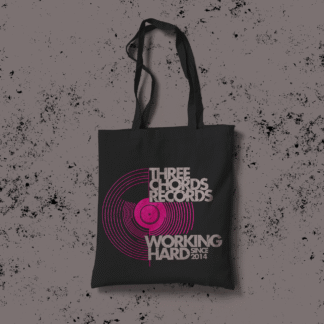 ThreeChords Records Tote Bag - Pink
