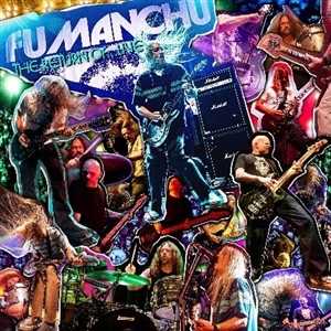 Fu Manchu - The Return Of...Live LP White With Blue, Purple, & Orange Splatter Vinyl