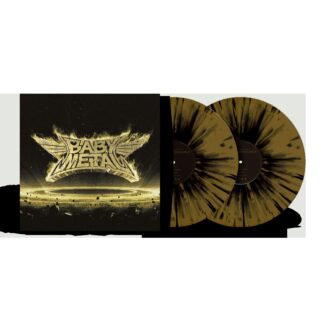 Babymetal - Metal Resistance 2xLP Gold Black Splatter Vinyl